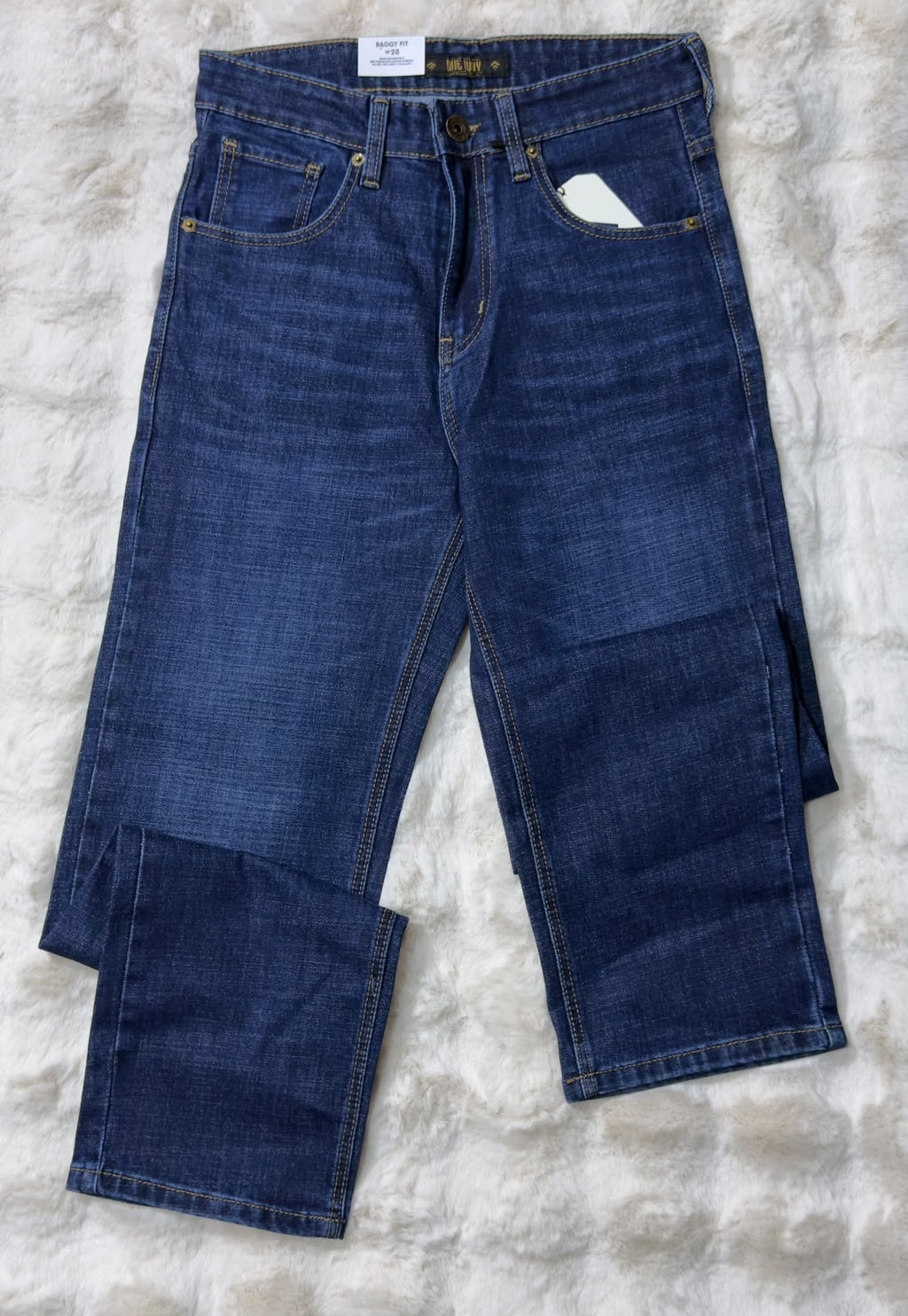 Pantalón Baggy de Mezclilla Premium