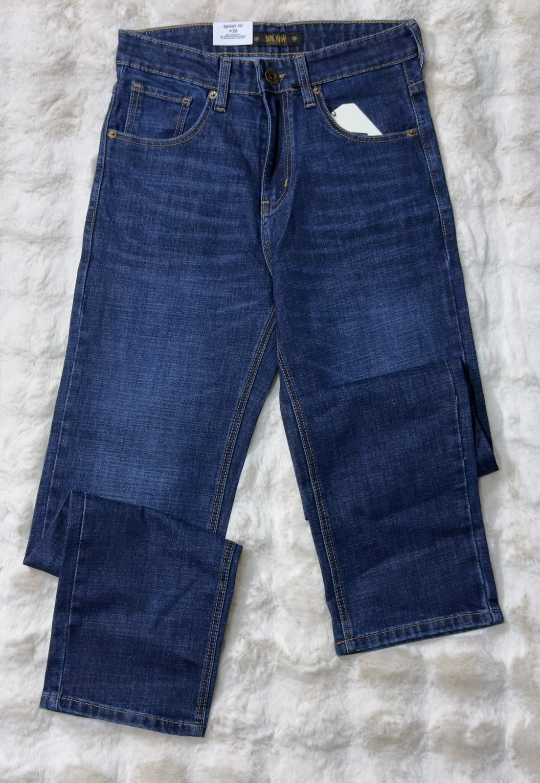 Pantalón Baggy de Mezclilla Premium