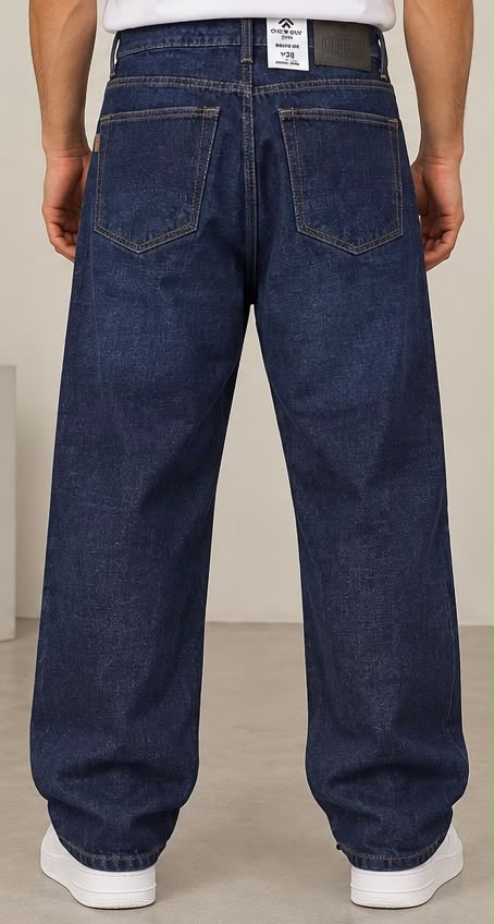 Pantalón Baggy de Mezclilla Premium