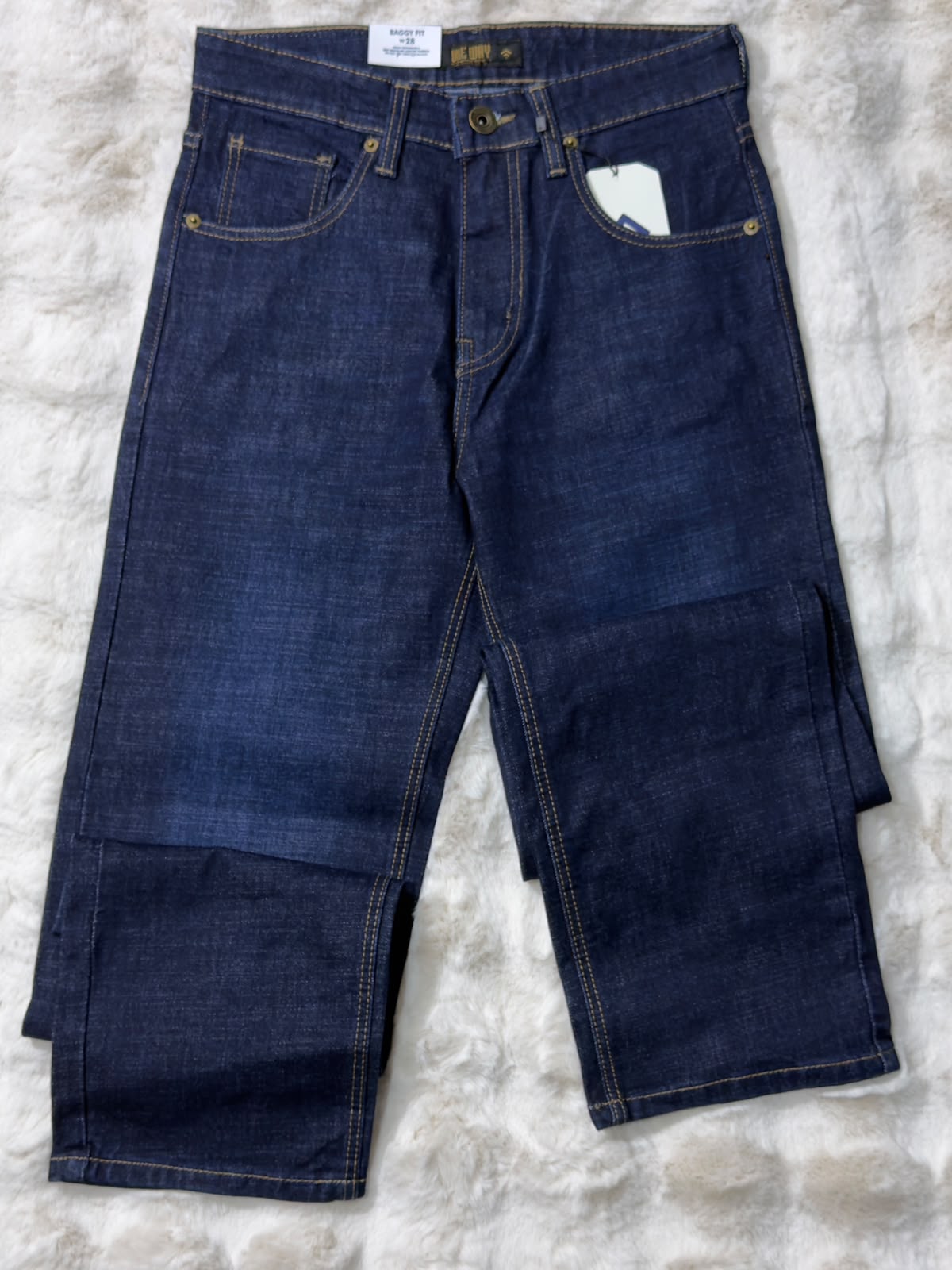Pantalón Baggy de Mezclilla Premium
