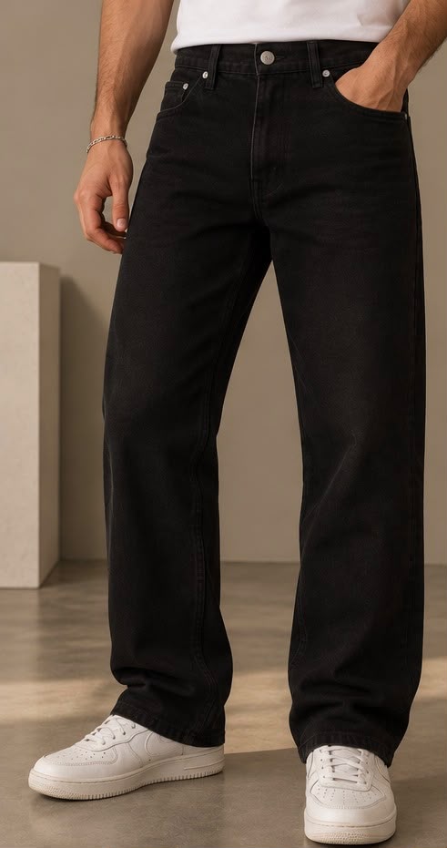 900 - Pantalón de Mezclilla Recto Oscuro
