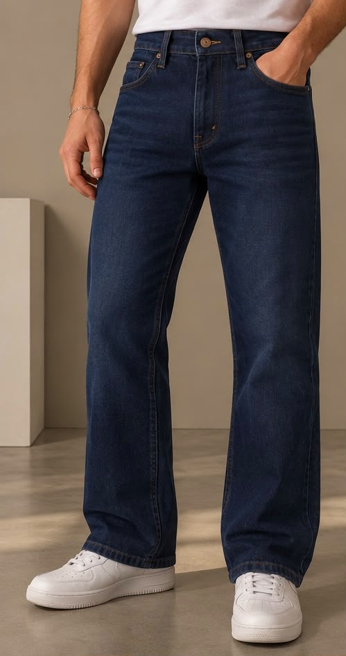 909 - Pantalón de Mezclilla Recto
