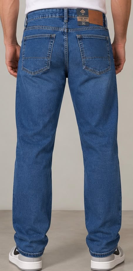 906 - Pantalón Corte Bota Azul Claro