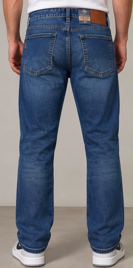 908 - Pantalón Corte Recto Rasgado