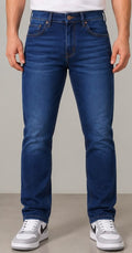 898 - Pantalón Corte Slim Azul Índigo