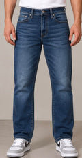 904 - Pantalón Corte Recto Efecto Vintage