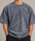 Playera Oversize Acid Wash 200 GSM | 100% Algodón | Premium