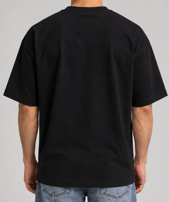 Playera Oversize Esencial 240 GSM | 100% Algodón | Premium